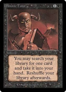 🔥 Demonic Tutor Keeper Custom Cards
